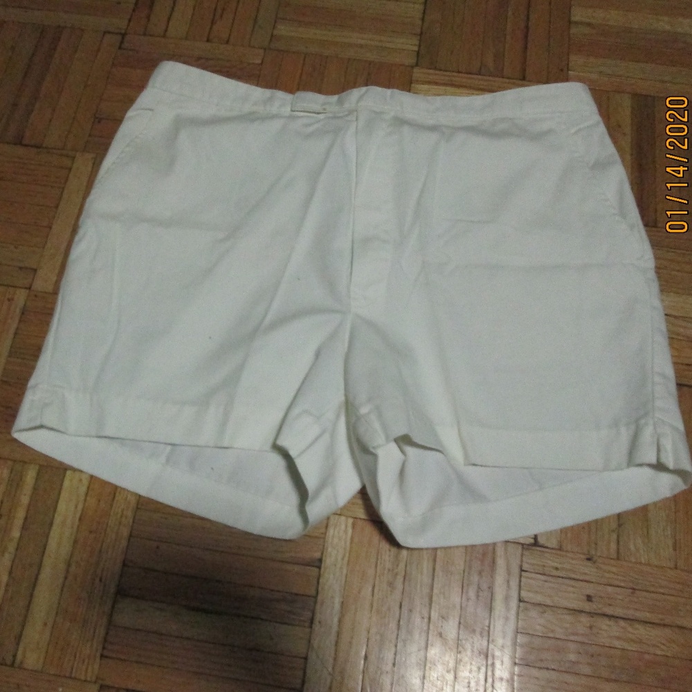 5 X $30 Court Casuals Men's White  Shorts Size 36